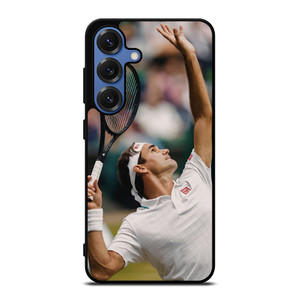 ROGER FEDERER SERVE Samsung Galaxy S25 Case ROGER FEDERER SERVE Samsung Galaxy S25 Case