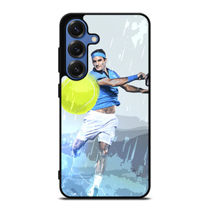 ROGER FEDERER SMASH YOU Samsung Galaxy S25 Case ROGER FEDERER SMASH YOU Samsung Galaxy S25 Case