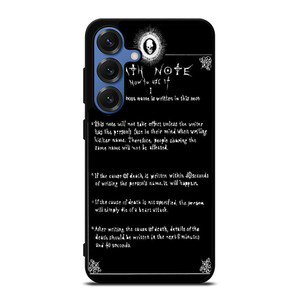 RULES OF THE DEATH NOTE Samsung Galaxy S25 Case RULES OF THE DEATH NOTE Samsung Galaxy S25 Case