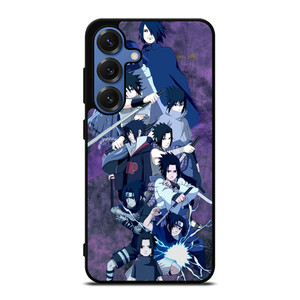 SASUKE UCHIHA COLLAGE Samsung Galaxy S25 Case