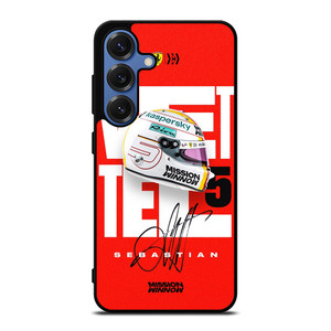 SEBASTIAN VETTEL HELMET Samsung Galaxy S25 Case SEBASTIAN VETTEL HELMET Samsung Galaxy S25 Case