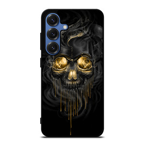 SKULL MELT ANGRY BLACK Samsung Galaxy S25 Case SKULL MELT ANGRY BLACK Samsung Galaxy S25 Case