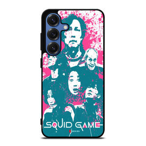 SQUID GAME CHARACTERS Samsung Galaxy S25 Case SQUID GAME CHARACTERS Samsung Galaxy S25 Case