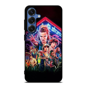 STRANGER THINGS CHARACTERS Samsung Galaxy S25 Case STRANGER THINGS CHARACTERS Samsung Galaxy S25 Case