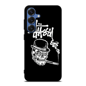 STUSSY SMOKE SKULL Samsung Galaxy S25 Case STUSSY SMOKE SKULL Samsung Galaxy S25 Case