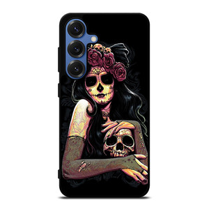 SUGAR SKULL GIRL Samsung Galaxy S25 Case SUGAR SKULL GIRL Samsung Galaxy S25 Case