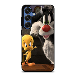 SYLVESTER THE CAT AND TWEETY Samsung Galaxy S25 Case