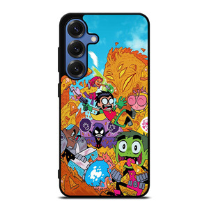TEEN TITANS GO CHARACTERS Samsung Galaxy S25 Case TEEN TITANS GO CHARACTERS Samsung Galaxy S25 Case