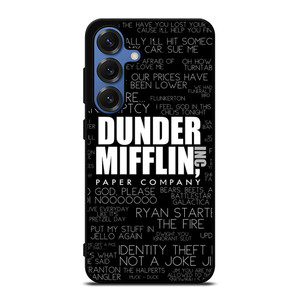 THE OFFICE DUNDER MIFFLIN QUOTES Samsung Galaxy S25 Case