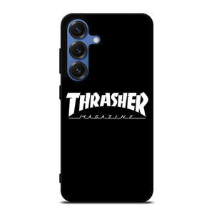 THRASHER MAGAZINE BLACK Samsung Galaxy S25 Case THRASHER MAGAZINE BLACK Samsung Galaxy S25 Case