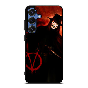 V FOR VENDETTA LOGO Samsung Galaxy S25 Case V FOR VENDETTA LOGO Samsung Galaxy S25 Case