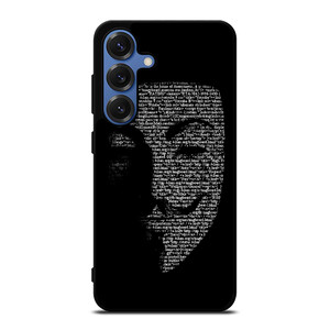 V FOR VENDETTA MASK Samsung Galaxy S25 Case V FOR VENDETTA MASK Samsung Galaxy S25 Case