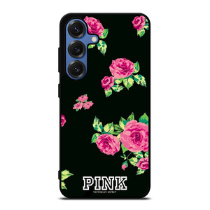 VICTORIA'S SECRET FLORAL PINK Samsung Galaxy S25 Case