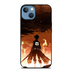 ATTACK ON TITAN EREN YEAGER 2 iPhone 13 Case ATTACK ON TITAN EREN YEAGER 2 iPhone 13 Case