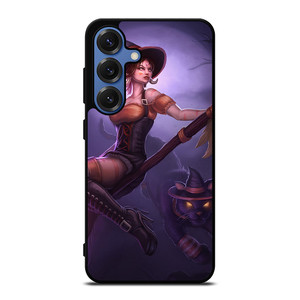 WITCH AND HALLOWEEN MOON Samsung Galaxy S25 Case WITCH AND HALLOWEEN MOON Samsung Galaxy S25 Case