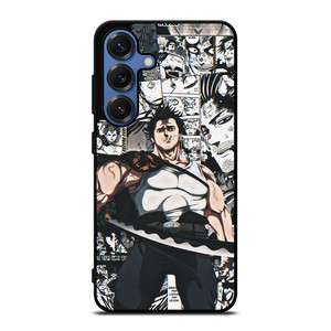 YAMI BLACK CLOVER COLLAGE Samsung Galaxy S25 Case YAMI BLACK CLOVER COLLAGE Samsung Galaxy S25 Case