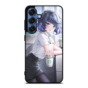YELAN GENSHIN IMPACT STARBUCKS Samsung Galaxy S25 Case YELAN GENSHIN IMPACT STARBUCKS Samsung Galaxy S25 Case