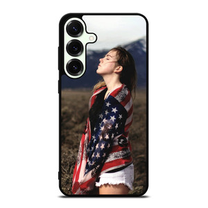 AMERICAN FLAG GIRL Samsung Galaxy S25 Plus Case AMERICAN FLAG GIRL Samsung Galaxy S25 Plus Case