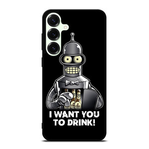 BENDER IN FUTURAMA Samsung Galaxy S25 Plus Case BENDER IN FUTURAMA Samsung Galaxy S25 Plus Case