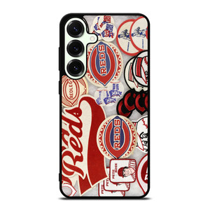 CINCINNATI REDS MLB LOGO 3 Samsung Galaxy S25 Plus Case