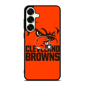 CLEVELAND BROWNS LOGO 2 Samsung Galaxy S25 Plus Case CLEVELAND BROWNS LOGO 2 Samsung Galaxy S25 Plus Case