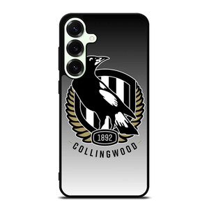 COLLINGWOOD MAGPIES ICON AFL Samsung Galaxy S25 Plus Case COLLINGWOOD MAGPIES ICON AFL Samsung Galaxy S25 Plus Case