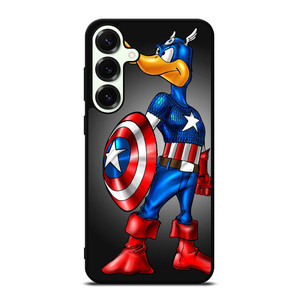DAFFY DUCK CAPTAIN AMERICA Samsung Galaxy S25 Plus Case DAFFY DUCK CAPTAIN AMERICA Samsung Galaxy S25 Plus Case
