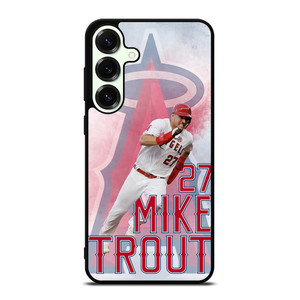 LA ANGELS OF ANAHEIM MIKE TROUT Samsung Galaxy S25 Plus Case LA ANGELS OF ANAHEIM MIKE TROUT Samsung Galaxy S25 Plus Case