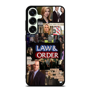 LAW AND ORDER COLLAGE Samsung Galaxy S25 Plus Case LAW AND ORDER COLLAGE Samsung Galaxy S25 Plus Case