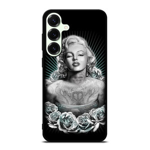 MARILYN MONROE WITH TATTOO Samsung Galaxy S25 Plus Case