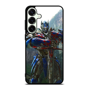 OPTIMUS PRIME WITH SWORD Samsung Galaxy S25 Plus Case