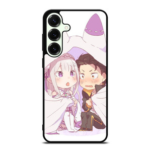 SUBARU AND EMILIA CHIBI Samsung Galaxy S25 Plus Case SUBARU AND EMILIA CHIBI Samsung Galaxy S25 Plus Case