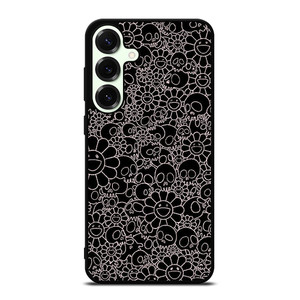 TAKASHI MURAKAMI BLACK SKULL Samsung Galaxy S25 Plus Case TAKASHI MURAKAMI BLACK SKULL Samsung Galaxy S25 Plus Case