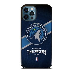 MINNESOTA TIMBERWOLVES LOGO 3 iPhone 12 Pro Max Case