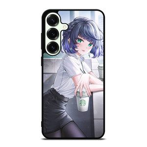 YELAN GENSHIN IMPACT STARBUCKS Samsung Galaxy S25 Plus Case YELAN GENSHIN IMPACT STARBUCKS Samsung Galaxy S25 Plus Case