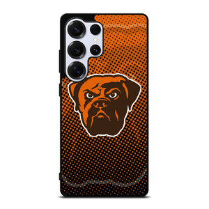 CLEVELAND BROWNS LOGO 3 Samsung Galaxy S25 Ultra Case CLEVELAND BROWNS LOGO 3 Samsung Galaxy S25 Ultra Case
