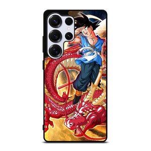 GOKU AND SHENRON DRAGON Samsung Galaxy S25 Ultra Case GOKU AND SHENRON DRAGON Samsung Galaxy S25 Ultra Case