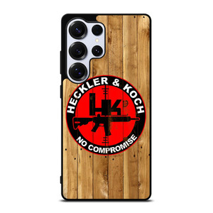 HECKLER AND KOCH LOGO WOODEN Samsung Galaxy S25 Ultra Case