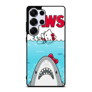 JAWS VS HELLO KITTY Samsung Galaxy S25 Ultra Case