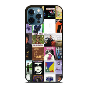 ELTON JOHN ALBUMS iPhone 12 Pro Max Case ELTON JOHN ALBUMS iPhone 12 Pro Max Case