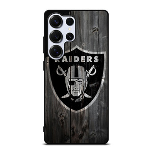 OAKLAND RAIDERS LOGO WOODEN Samsung Galaxy S25 Ultra Case