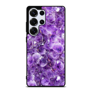 PURPLE CRYSTAL MARBLE PATTERN Samsung Galaxy S25 Ultra Case PURPLE CRYSTAL MARBLE PATTERN Samsung Galaxy S25 Ultra Case