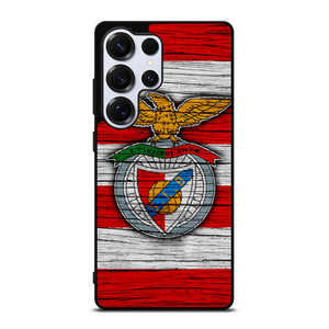 SL BENFICA WOODEN ART LOGO Samsung Galaxy S25 Ultra Case