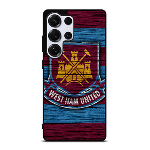 WEST HAM UNITED LOGO WOODEN Samsung Galaxy S25 Ultra Case WEST HAM UNITED LOGO WOODEN Samsung Galaxy S25 Ultra Case