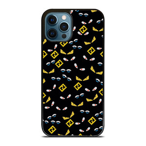 YELLOW EYES FENDI iPhone 12 Pro Max Case YELLOW EYES FENDI iPhone 12 Pro Max Case