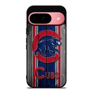 CHICAGO CUBS WOODEN Google Pixel 9 Case CHICAGO CUBS WOODEN Google Pixel 9 Case