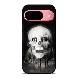 DATE SKULLS ILLUSION BLACK Google Pixel 9 Case DATE SKULLS ILLUSION BLACK Google Pixel 9 Case