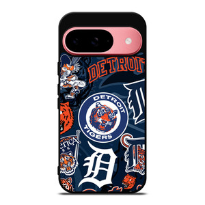 DETROIT TIGERS PATTERN Google Pixel 9 Case DETROIT TIGERS PATTERN Google Pixel 9 Case