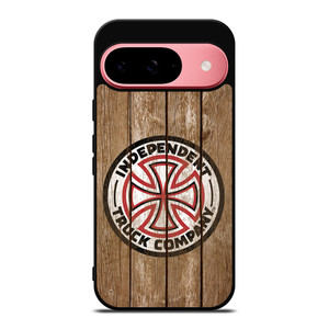 INDEPENDENT TRUCK LOGO WOODEN Google Pixel 9 Case INDEPENDENT TRUCK LOGO WOODEN Google Pixel 9 Case