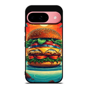 JIMMY BUFFETT BURGER Google Pixel 9 Case JIMMY BUFFETT BURGER Google Pixel 9 Case